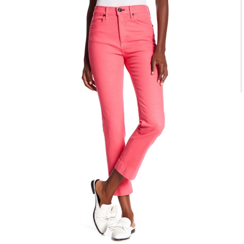 Rag & Bone High Waist Ankle Cigarette Leg Jeans
